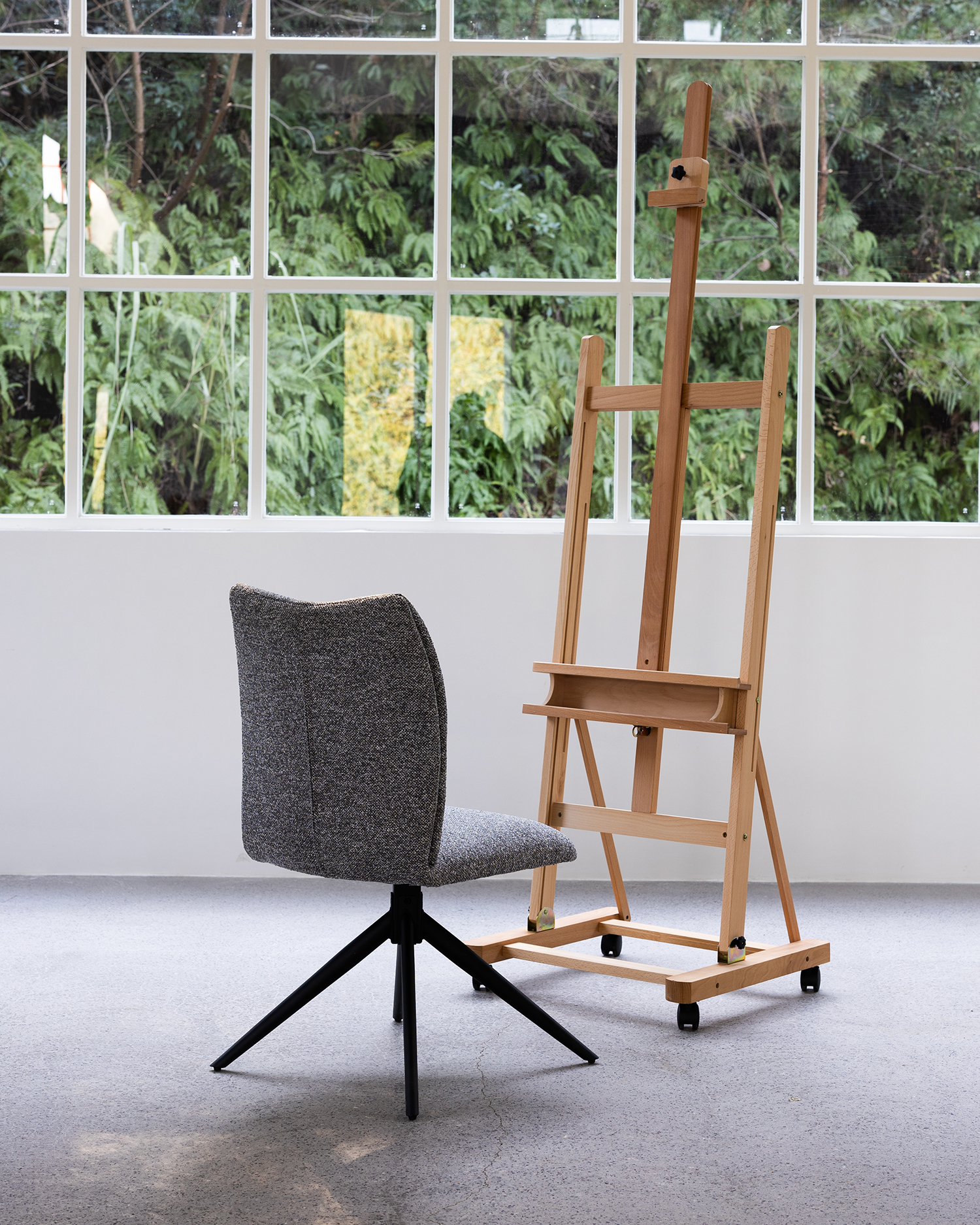 Sedie da pranzo girevole minimalista Sedie da pranzo girevole minimalista