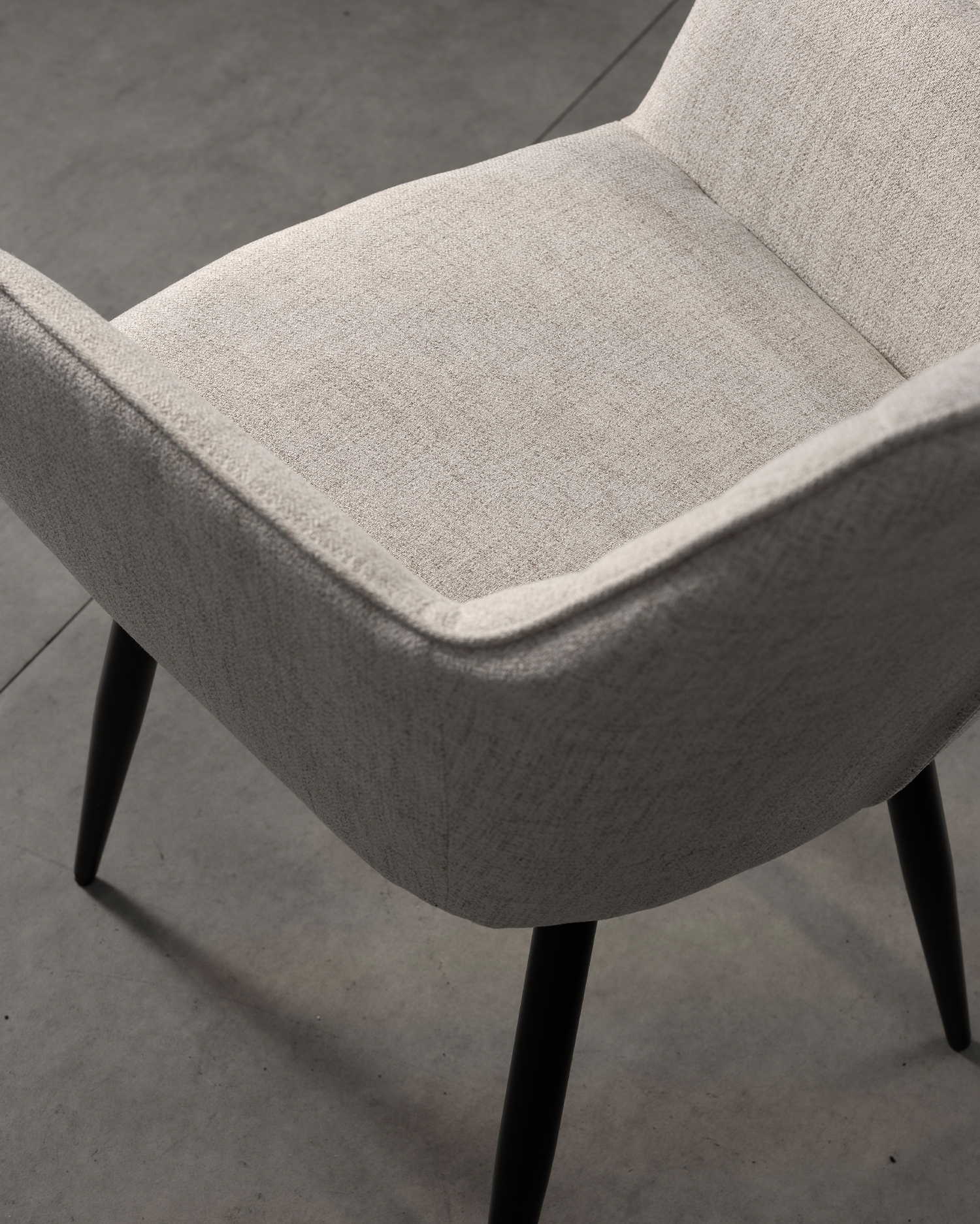 Sedia da pranzo imbottita Sedia da pranzo imbottita