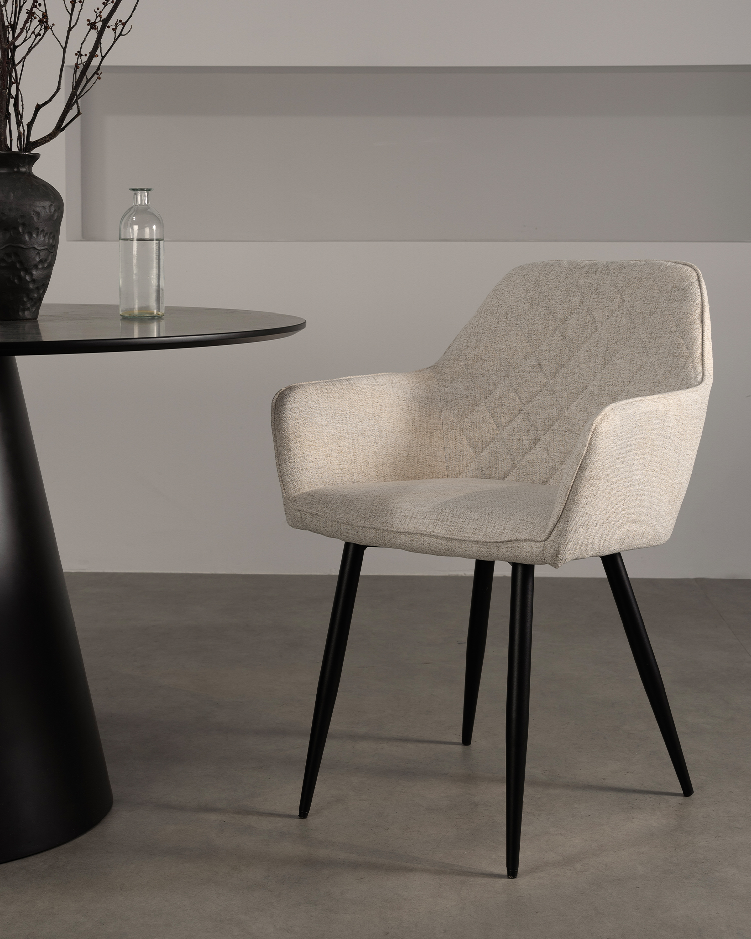 Sedia da pranzo imbottita Sedia da pranzo imbottita