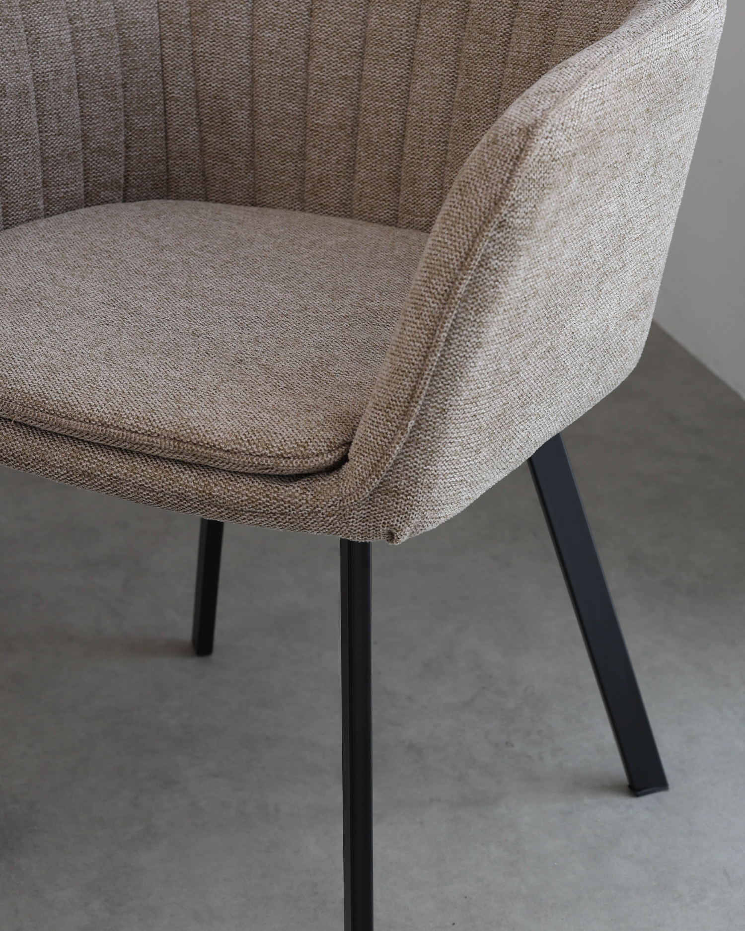 Eleganti sedie da pranzo in tessuto Eleganti sedie da pranzo in tessuto