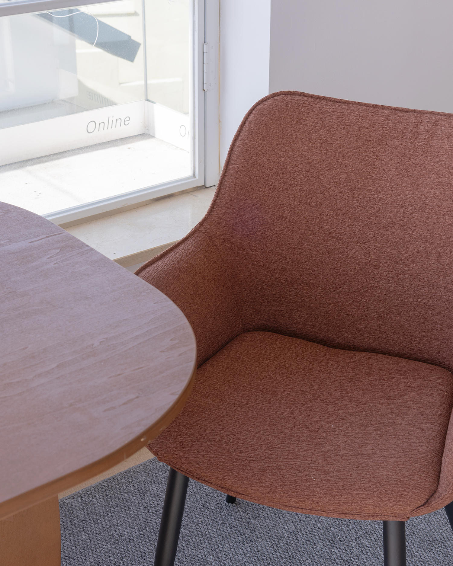 Sedie da pranzo posteriori curve moderne Sedie da pranzo posteriori curve moderne