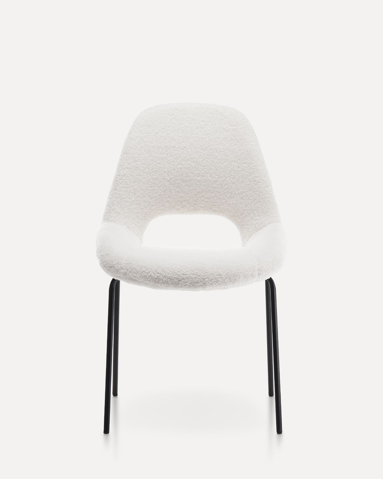 Sedia da pranzo con schiena vuota Sedia da pranzo con schiena vuota