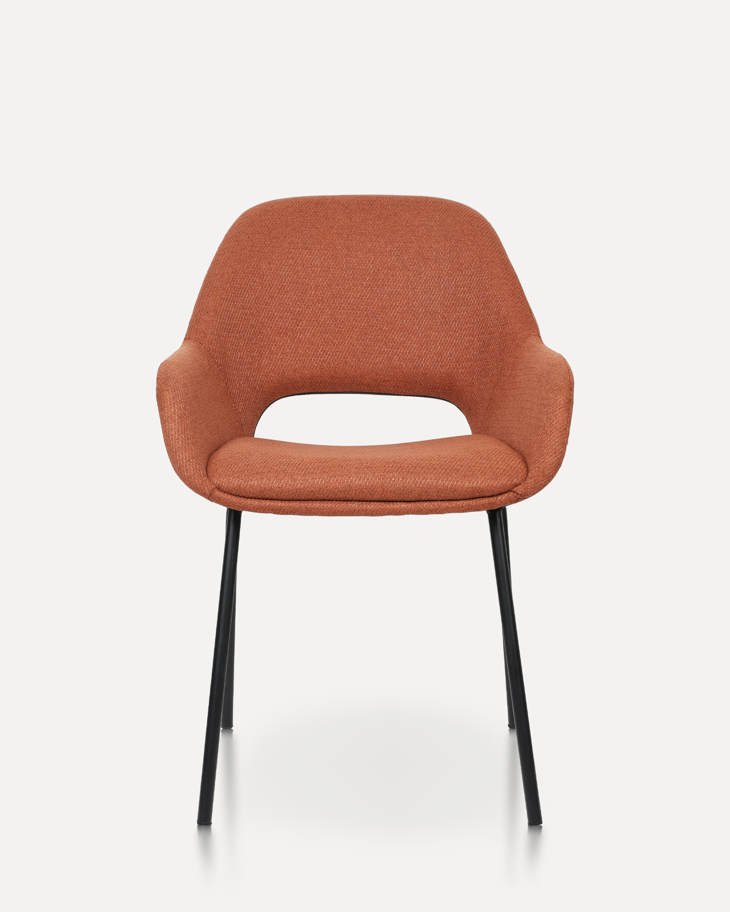 Sedie da pranzo a base di metallo Sedie da pranzo a base di metallo