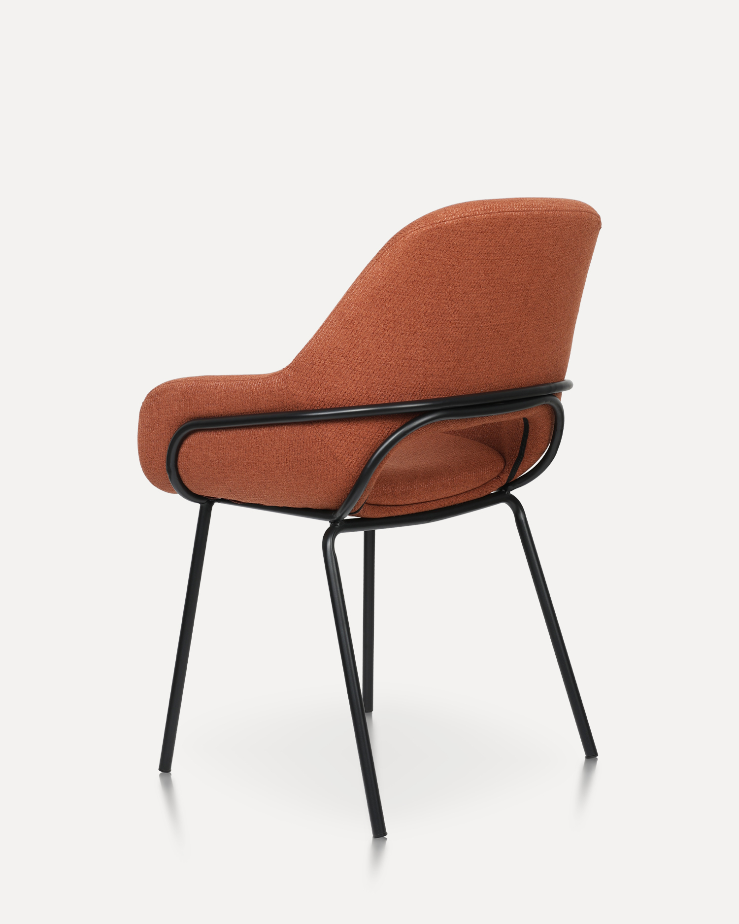 Sedie da pranzo a base di metallo Sedie da pranzo a base di metallo