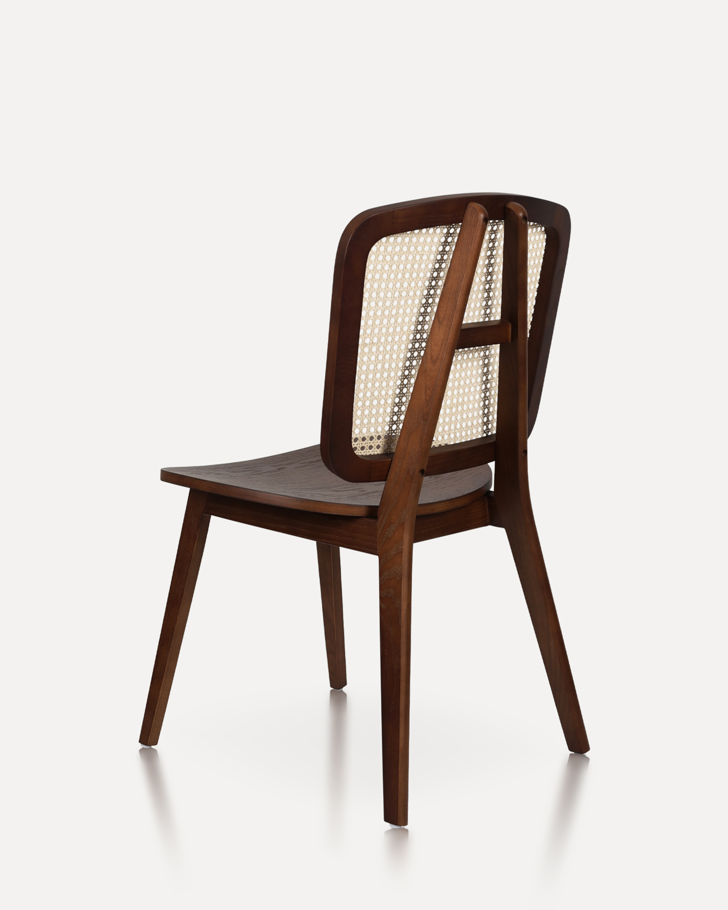 Sedie vintage in legno posteriore Sedie vintage in legno posteriore