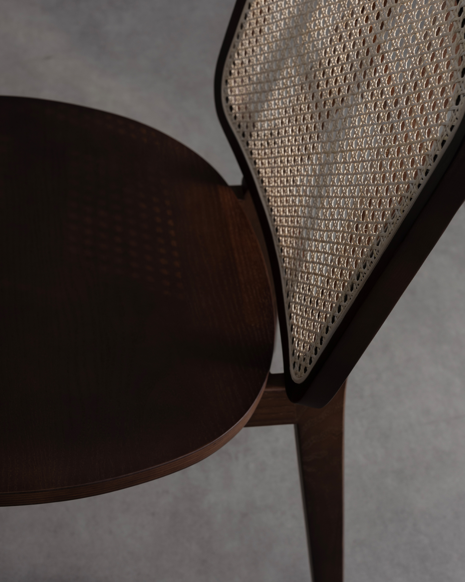 Sedie vintage in legno posteriore Sedie vintage in legno posteriore