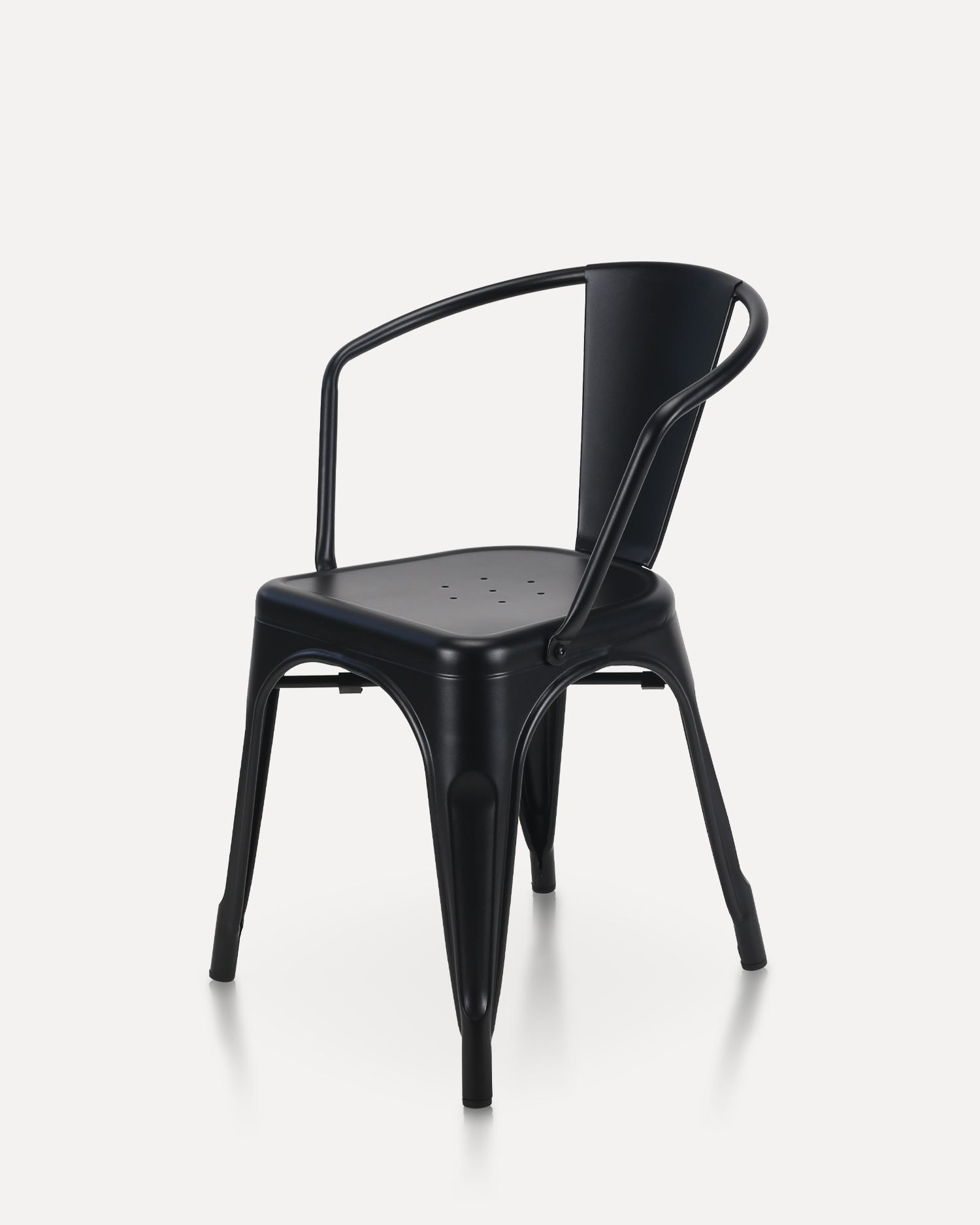 Sedia in metallo industriale
