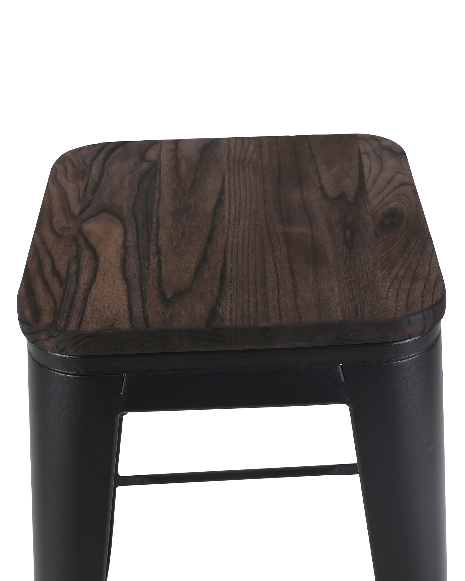 Sedie classiche di design in metallo nero Sedie classiche di design in metallo nero