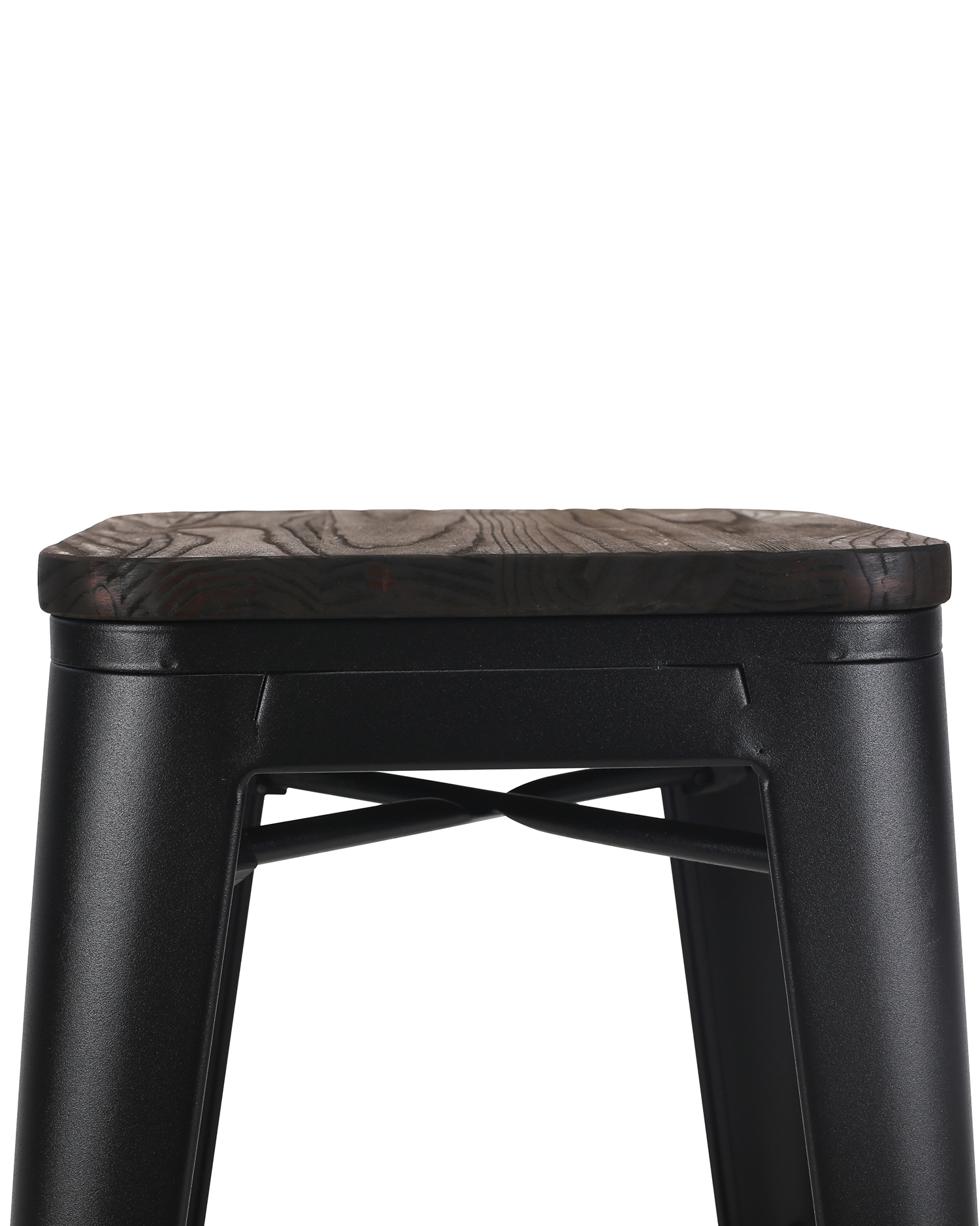 Sedie classiche di design in metallo nero Sedie classiche di design in metallo nero