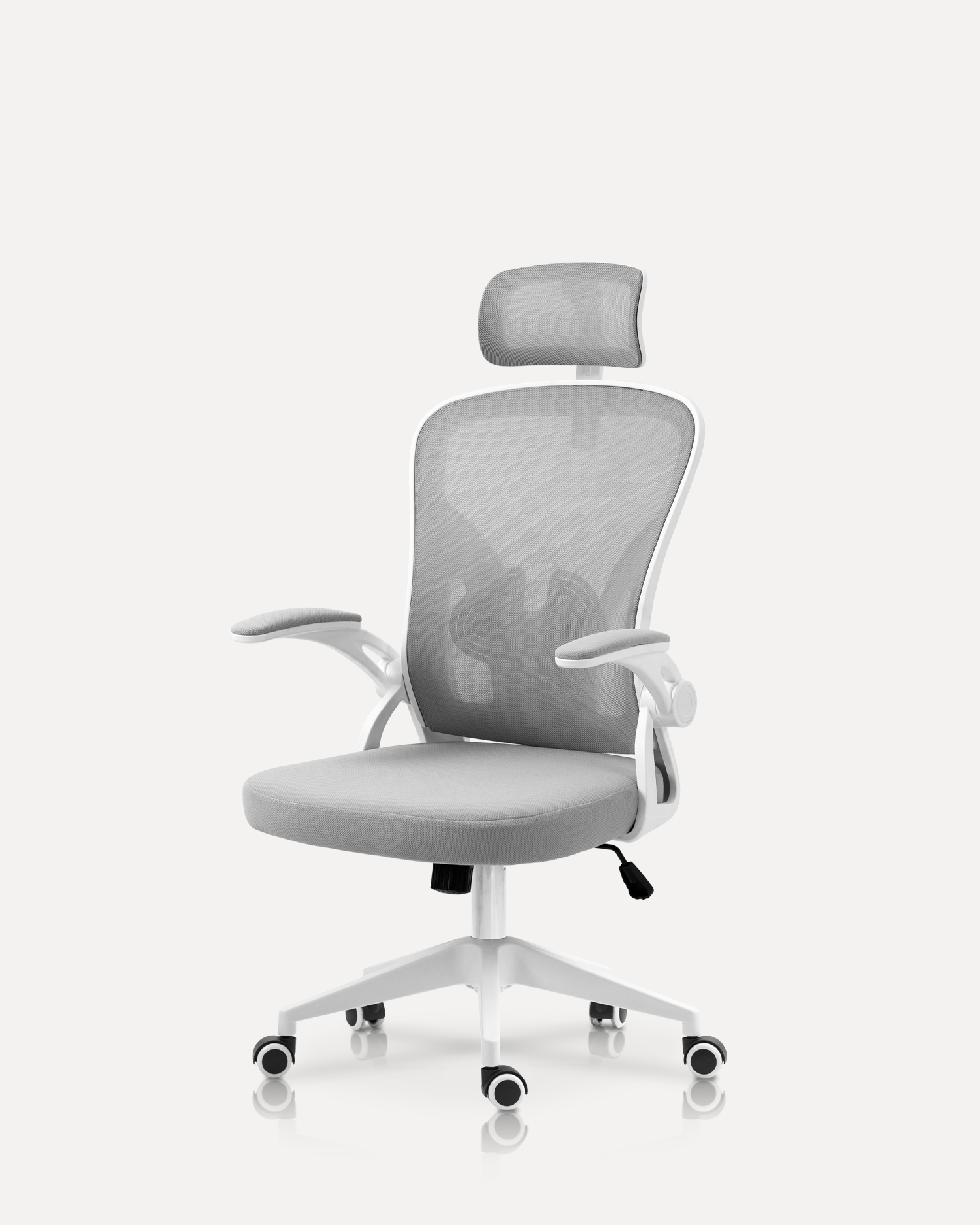 Sedia da ufficio con bracciolo regolabile